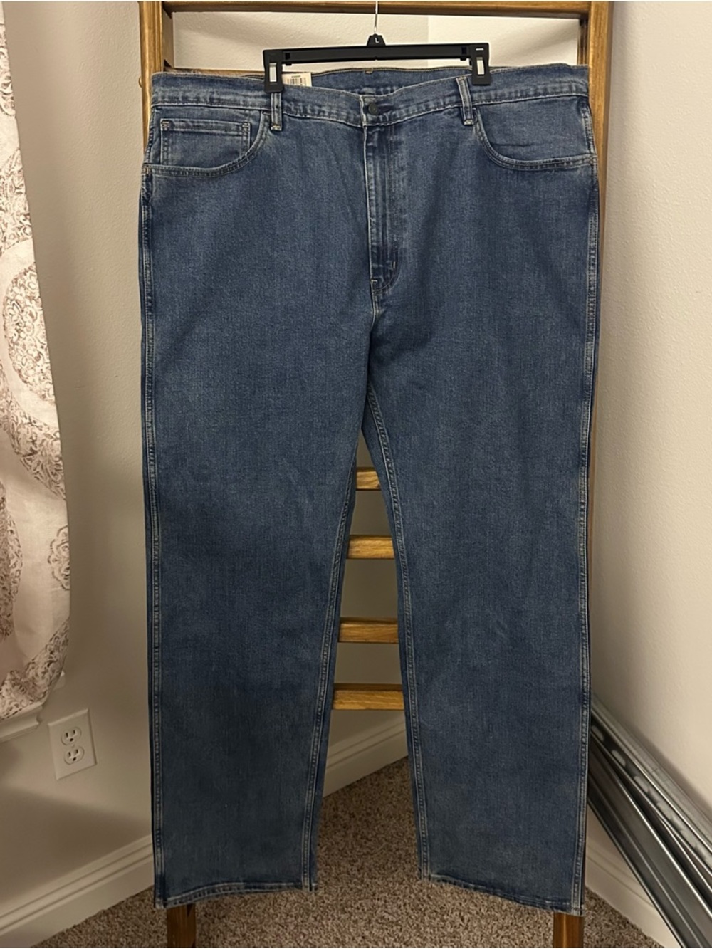 Levi's Men's Western Fit Work Wear Blue Denim Jeans